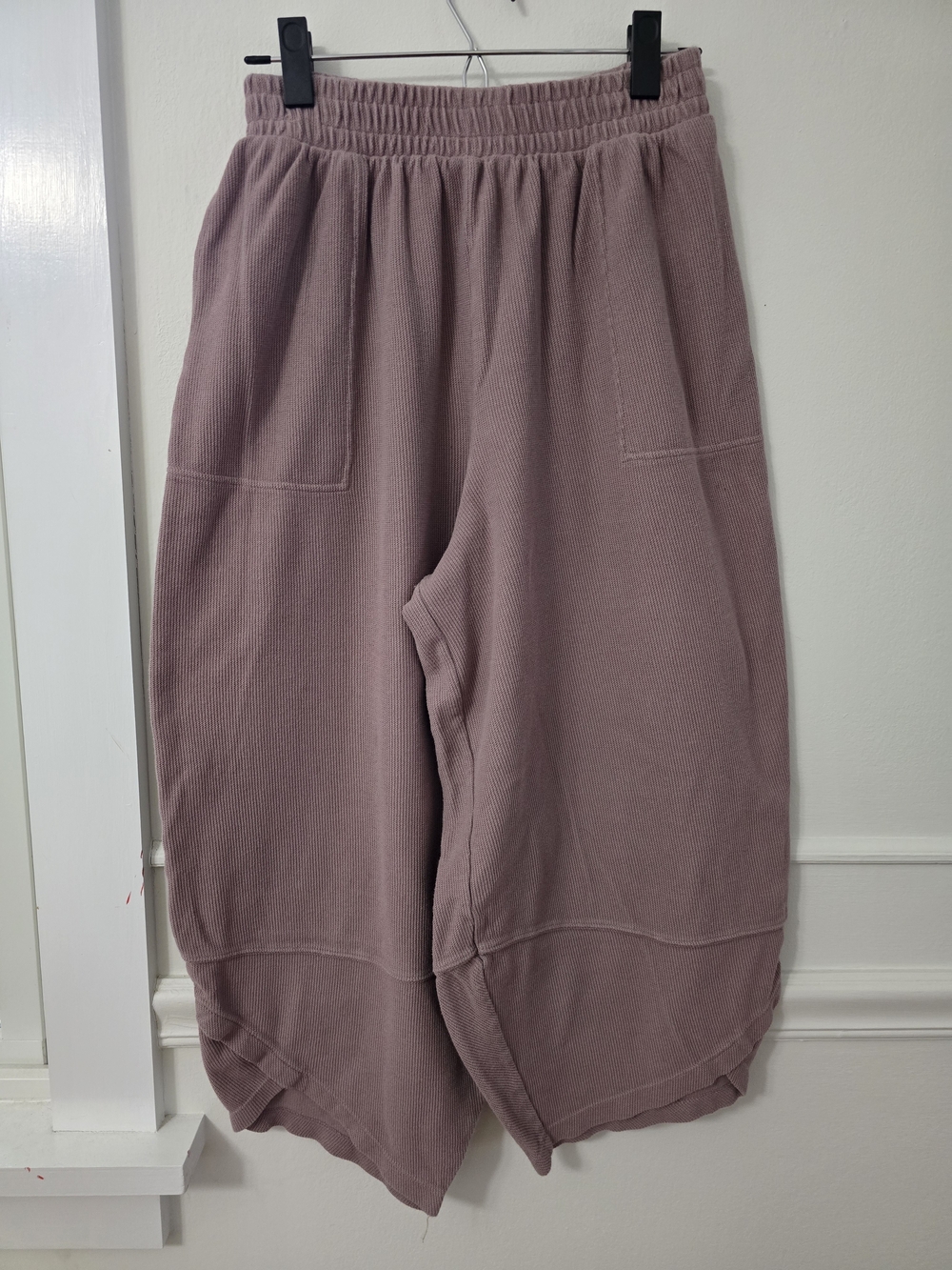 Free People Beach Wide Leg Harem Pants - Dusty Mauve